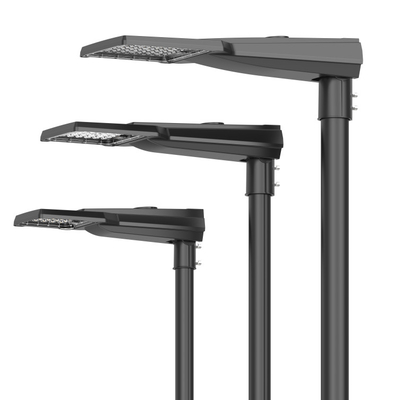 100W Zewnętrzne oświetlenie uliczne Lampa LED Bezprzewodowa obudowa Nema Wysoki maszt z inteligentnym czujnikiem