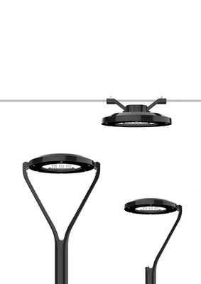 IP65 Wodoodporny słup ogrodowy Led Lights 90W Outdoor Park Lamp Landscape Post Top Square