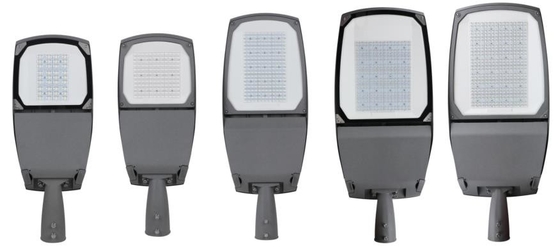IP66 Inteligentna lampa uliczna LED Zigbee Obudowa z odlewu ciśnieniowego Szklana rama