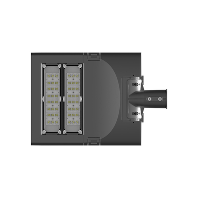 Obszar publiczny Aluminiowa lampa uliczna Led 2 Moduł soczewki Szary czarny