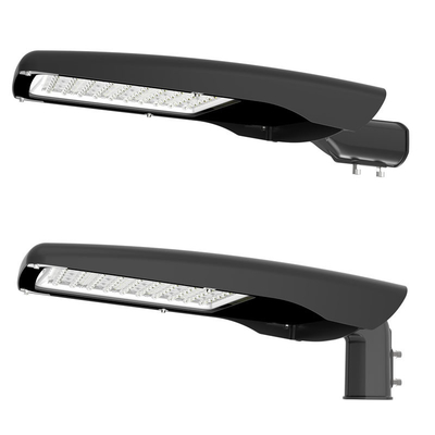 155lm / W IP66 Ik08 50 - 200W Zewnętrzne oświetlenie uliczne LED Szkło hartowane na jezdnię