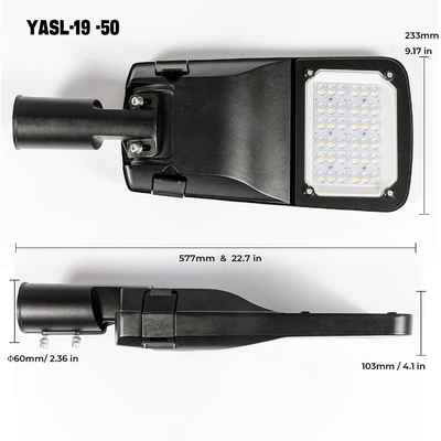 Ip66 Wodoodporna zewnętrzna lampa uliczna Led Highway 50w 100w 150w 200w