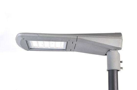 Odlewanie ciśnieniowe aluminium 3000K 120lm / W IK08 IP66 Czarna lampa uliczna LED do głównej drogi