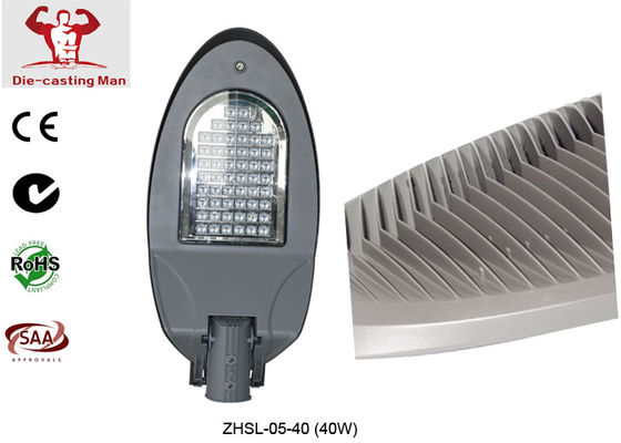 IP66 50W zewnętrzne światła uliczne LED IK08 Odlewy gumowe LED