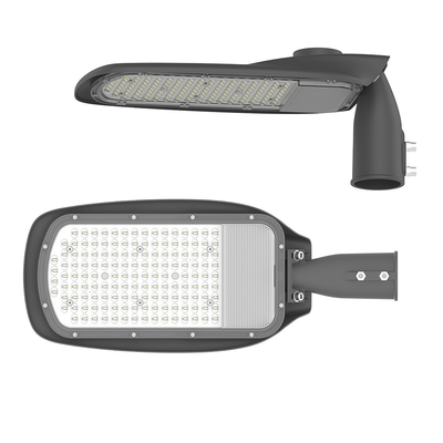 Obudowa lampy ulicznej LED 30W-150W-300W w kolorze ciemnoszarym z wysokim współczynnikiem mocy i optymalną wydajnością