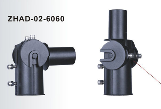 Odlewy aluminiowe 60 mm LED Adapter lampy ulicznej Bracket regulowane ramię lampy