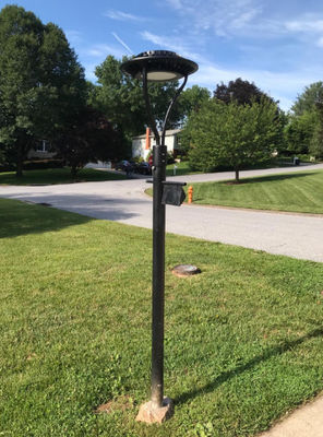 Zewnętrzna lampa trawnikowa Krajobraz ogrodowy Statyw Cob Led Light